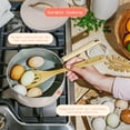 thumbnail image 5 of Beautiful 12-Piece Ceramic Nonstick Cookware Set, Pots and Pans with Strainer Lids, Porcini Taupe by Drew Barrymore, 5 of 17
