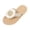 White, variant on Women's 3d Sunflower Thong Sandal Chunky Platform Yoga Flip Flops Beach Outdoor Womens Soft Espadrille Shoes