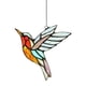 thumbnail image 2 of Fiudx Colgante de Colibrí, Diseño de Vidrio Colorido, Vibrante Decoración de Ventana, Adorno de Acrílico para Sombrilla, Elegante Accesorio para El Hogar, Regalo Perfecto para Seres Queridos, Tamaño, 2 of 5