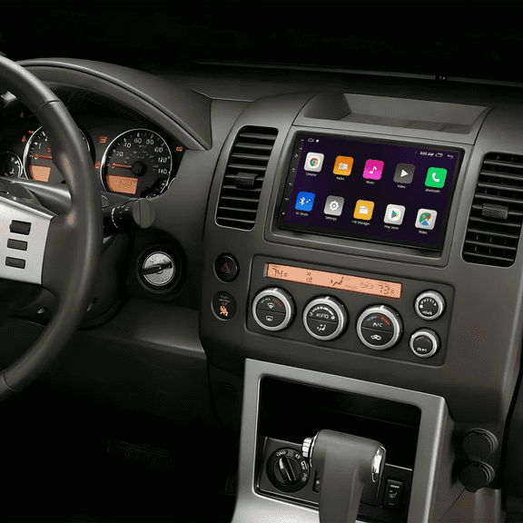 2 32G Car Stereo for Nissan Pathfinder 2005-2010 with Carplay/Android Auto 7 inch Car Radio Support WiFi Bluetooth GPS Navigation