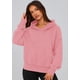 thumbnail image 3 of Sudadera PRETTYGARDEN Otoño 2025 para Mujer Media Cremallera Rosa XXL, 3 of 5