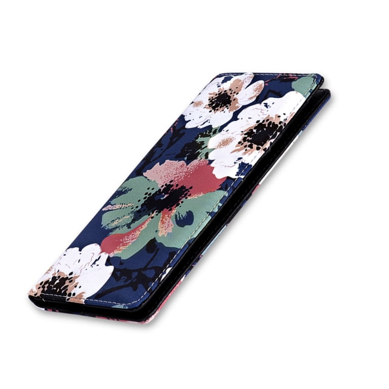 HAWEE Women's Slim Bifold Wallet, Ultra-Thin Canvas and Leather photo 1