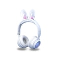 thumbnail image 2 of Cateissary Auriculares LED Micro USB Recargable Auriculares con control de volumen Sonido compatible con Bluetooth Auriculares portátiles de oficina para Cables de audio/vídeo Blanco, 2 of 6