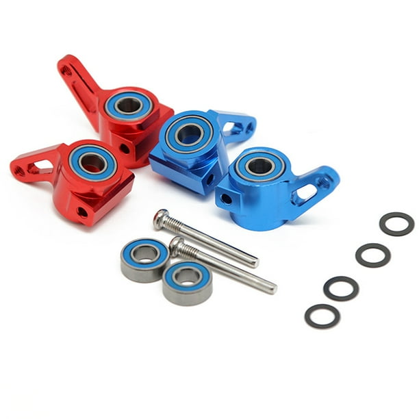 2pcs Alloy Steering Block for Traxxas 1/10 2WD Slash Stampede Rustler Bandit - Walmart.com