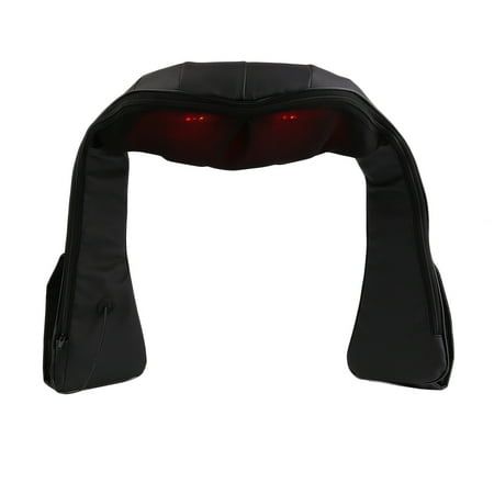 Shiatsu Kneading Neck Back Shoulder Massager Heat Magic Lumbar Support Waist Neck Relax Mate Device Pain Relief