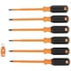 thumbnail image 1 of Juego de destornilladores Klein Tools 85077INSR con aislamiento de 1000 V, 7 piezas, 1 of 8
