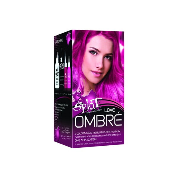 Splat Hair Color Ombre Love Love Make Me Blush Pink Fantasy