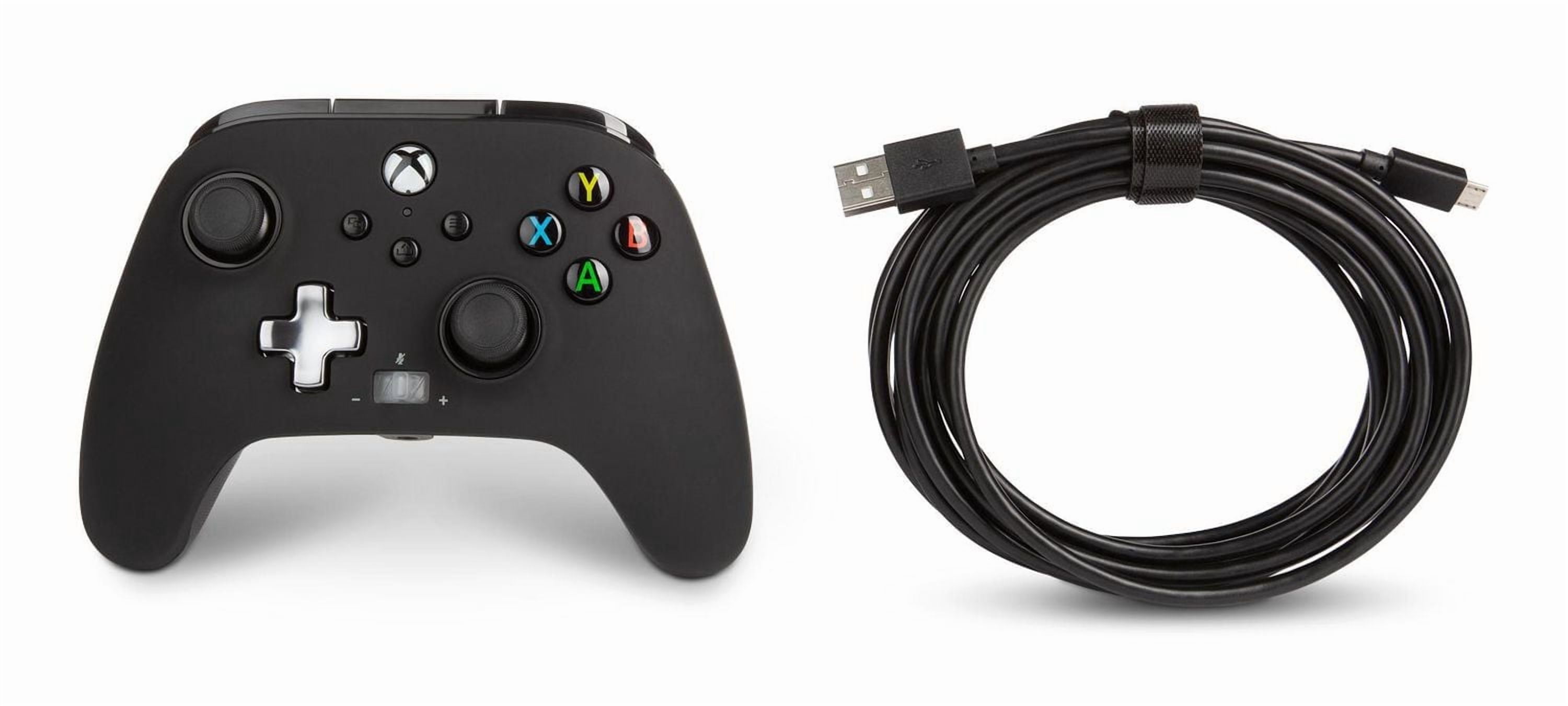 Manette câblée PowerA améliorée pour Xbox – Noire Xbox Série X|S