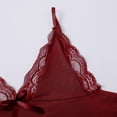 thumbnail image 6 of Summer Dresses for Women V Neck Women's Sleepwear Fitness Tank Top Spaghetti Strap Comfy Womens Nightgown Red, 6 of 7