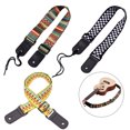thumbnail image 2 of 1pc Ethnic Style Ukulele Strap Polyester Webbing Adjustable Shoulder Strap Guitar Belt Sling Instrument Guitar Accessories C, 2 of 6