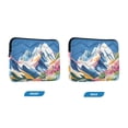 thumbnail image 7 of FORMRS 13-13.3 inch Laptop Sleeve Case Soft Carrying Quilted Computer Bag Cover, Abstract Snow Mountain, 7 of 7