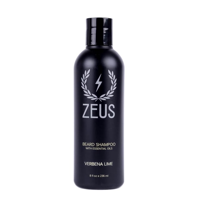 Champú para barba ZEUS Limpiador e Hidratante 240 ml con té verde