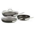 thumbnail image 1 of All-clad HA1 Nonstick Hard Anodized cookware Set, 5 piece, Black, 1 of 7