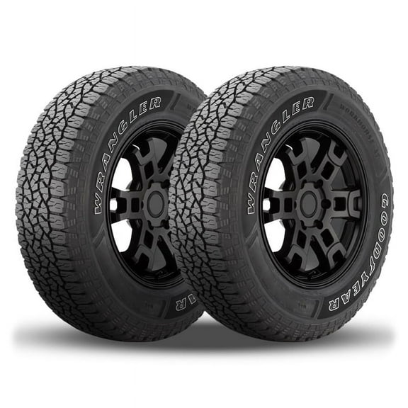 2 Goodyear Wrangler Workhorse A/T LT 265/70R18 124S OWL Tire, All Terrain, 3PMSF 481014856 / 265/70/18 / 2657018