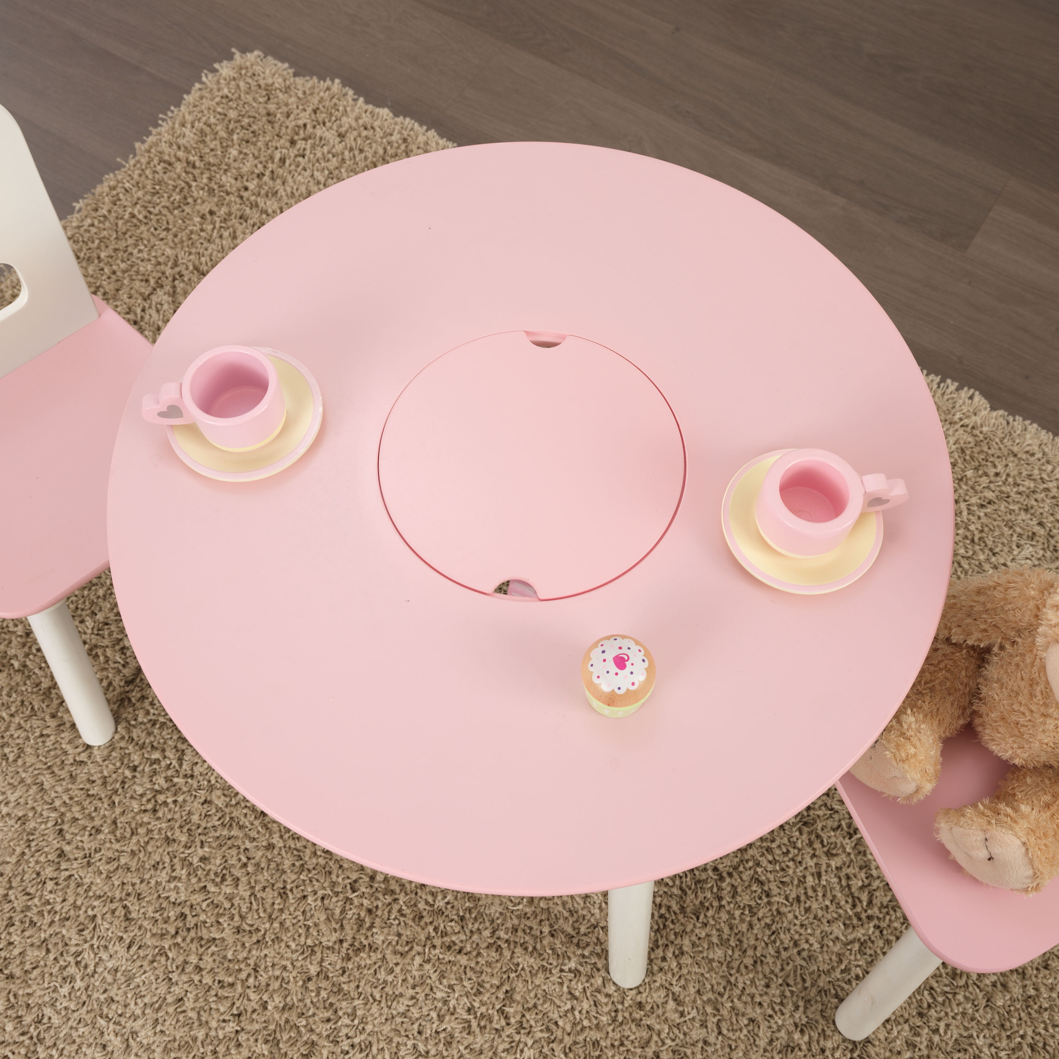 kidkraft pink table and chairs
