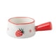 thumbnail image 3 of Olla de cerámica para leche de 50 ml, antiadherente, para cocinar, mini olla para leche, bonita jarra para leche con forma de fresa y asa, para servir ensaladas, 3 of 5