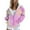 Pink, variant on Oversized Hoodies for Women Hoodies Side Zip Sweater Jacket Women Snap Pullover Hoodie Womens Zip up Hoodies Long Sleeve Hoodie Women Pullover Thin Hoodies for Women Long Sleeve Casual Pink S