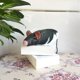thumbnail image 3 of Chicken parrot pigeon mouse fox turtle bee Dutch pig pigeon simulation animal plush toys stuffed dolls children's gifts, 3 of 5