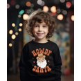 thumbnail image 3 of Howdy Santa Sweatshirt for Women Teens and Girls Country Girl Christmas Pullover Black Sweatshirt 3T, 3 of 5