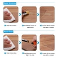 thumbnail image 6 of Uxcell 6 Pcs Furniture Repair Crayons Wax Wood Filler Sticks, Red Walnut, 6 of 7