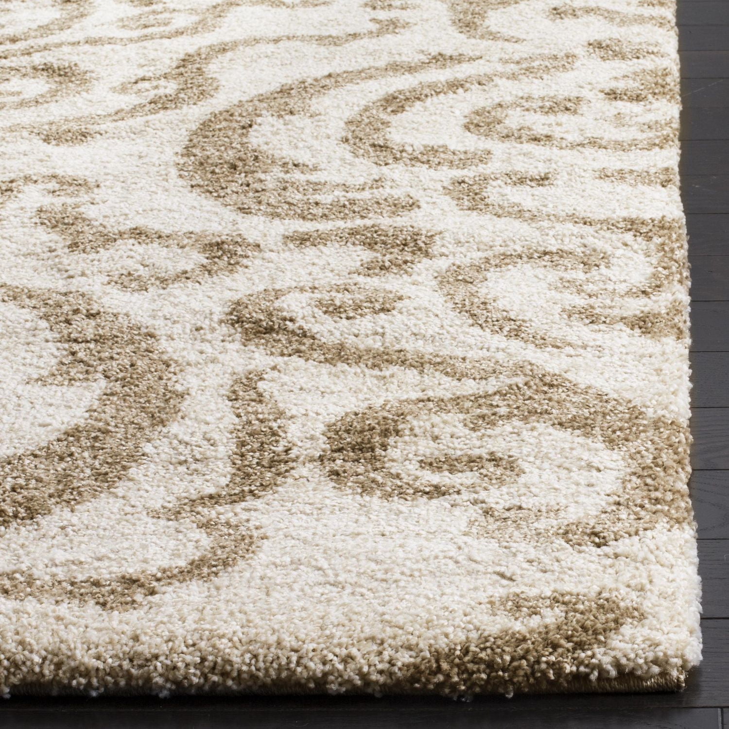 Safavieh Florida Deangelo Damask Plush Shag Area Rug