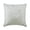 Ivory, variant on Gold Throw Pillow Cover, Contemporary Solid Pillow Cover, 12x12 inch (30x30 cm) Throw Pillow Cover, Polyester Crushed Silk Throw Pillow Cover, Vintage Frills - Vintage Gold Frills