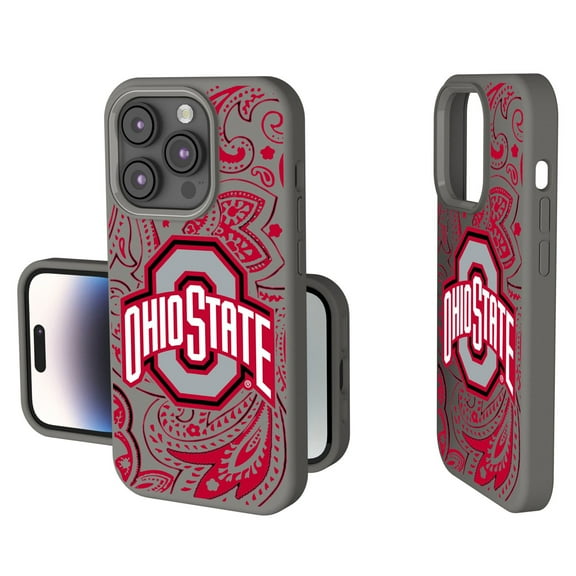 Ohio State Buckeyes Paisley iPhone Soft Touch Case