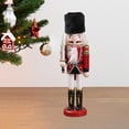 thumbnail image 3 of Estatua decorativa de Cascanueces de 30cm, escultura coleccionable decorativa, marioneta para mesa, fiesta de Navidad, decoración de chimenea para el, 3 of 9