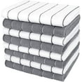 thumbnail image 1 of Dish Cloth Microfiber-8PK, 12”x12”, Super Soft and Absorbent, Multi-Purpose Microfiber Dish Rags for Kitchen-Grey/White, 1 of 7