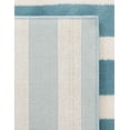 thumbnail image 5 of Unique Loom Whimsy Kids Collection Area Rug - Lines (5' 3" x 8' Rectangle Sky blue/Ivory), 5 of 9