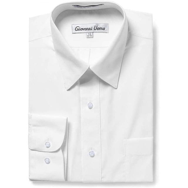 Gentlemens Collection Chemise Habillée Homme 1909 Manches Longues Coupe Régulière - Blanc - 16 6-7