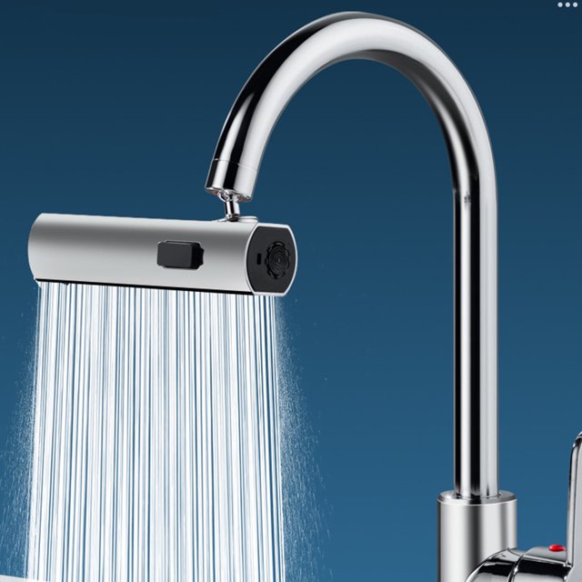 Boquilla de pulverización giratoria para fregadero, grifo de lavado extraíble, para baño y cocina