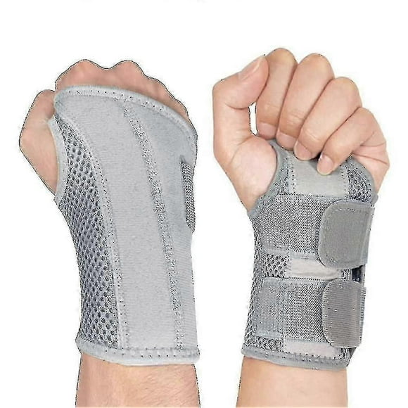 Carpal Tunnel Wrist Brace, Breathable Wrist Splint Brace Night Support Adjustable Straps For Tendonitis Arthritis