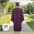 thumbnail image 5 of Unisex Matte Graduation Cap Gown Tassel Package, High School and University, 5 of 8