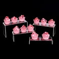 thumbnail image 2 of Ruibeauty 5Pcs/Set 4mm Acrylic Display Stand Jewelry Showcase Storage Rack Shelf Holder, 2 of 6