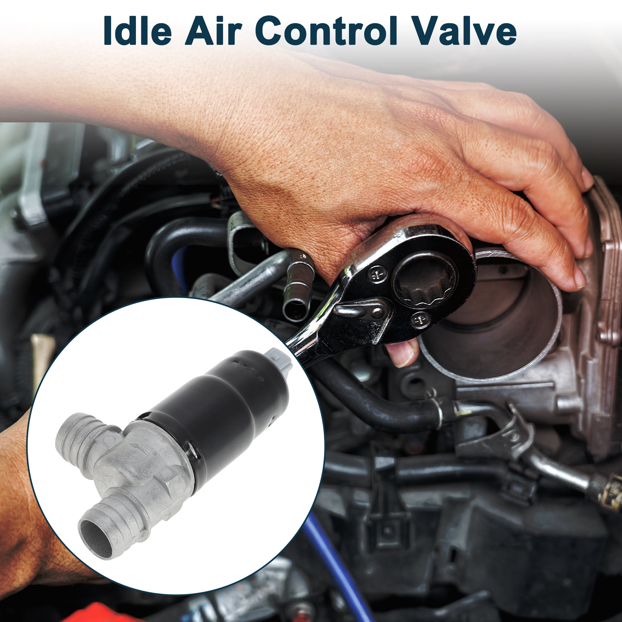 Car Idle Air Control Valve for BMW 528e 1987-1988 for BMW 535i 1985-1993 Replace No.13411286065 IACV Idle Valve Idle Air Control Valve