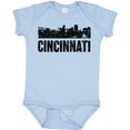 thumbnail image 3 of Inktastic Cincinnati Skyline Grunge Boys or Girls Baby Bodysuit, 3 of 5