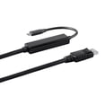 thumbnail image 2 of Monoprice USB C to DisplayPort 3.1 Cable - 10 Feet - Black | 5Gbps, Active, 4K@60Hz, Type C, Plug and Play, Mirror or Expand your PC, 2 of 5