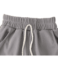 thumbnail image 5 of LYMAYTER Boys Girls Pants Kids Casual Sweatpants Elastic Waist Drawstring Comfortable Soft Spring Autumn Daily Wear, 5 of 8