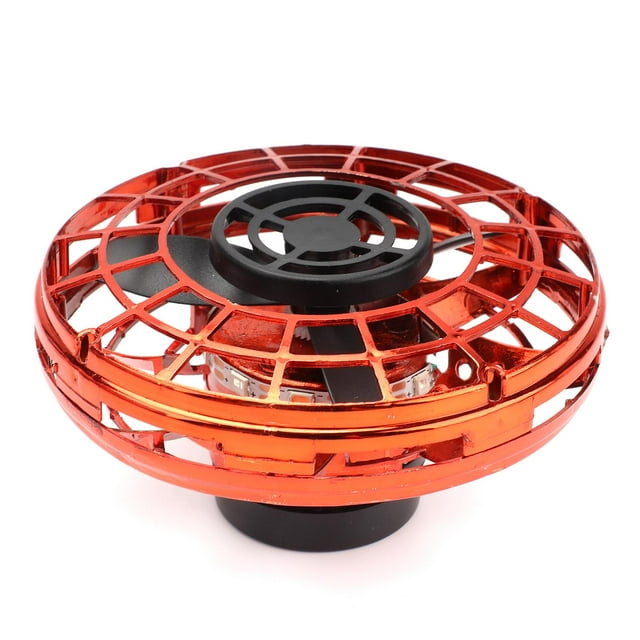 Mini dron de juguete manual con carga USB para niños y adultos, regalo, dron volador con luces LED RGB brillantes y rotación de 360°.