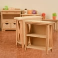 thumbnail image 3 of LeeQinersw 12th Dollhouse Doll House Miniature Handcraft Display Storage Rack Shelves Cabinet Furniture Set Decorative Toys, 3 of 9