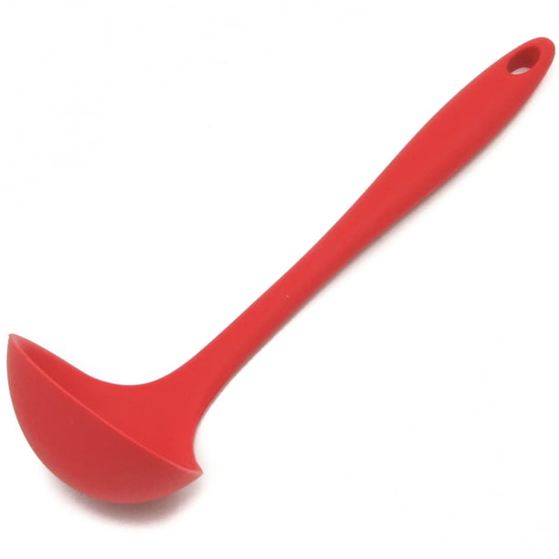 Chef Craft Premium Red Silicone Soup Ladle