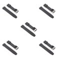 thumbnail image 1 of Baohd Versatile Silicone Watch Bands Watch Straps Replacement Rubber Wrist Band Gray 20mm 5Set, 1 of 6