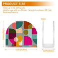 thumbnail image 4 of Yayeee Napkin Holder for Table Kitchen Paper Tissue Organization, Abstract Geometric Pattern, 4 of 8