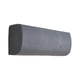 thumbnail image 2 of Funda para aire acondicionado, fácil de limpiar, protector contra el polvo, decoración del hogar, color sólido Gris oscuro, 2 of 9