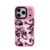 Pink, variant on Full-screen Black Floral Branch Air Cushion Drop-proof Phone Case, Suitable for iPhone 17/16/15/14/13 Plus/Pro/Max