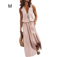 thumbnail image 3 of facefd Robe d'Été Décontractée - Robe Anotherchill à la Mode - Parfaite pour les Étudiantes Robes Femmes Uk Été Abricot Rose m, 3 of 5