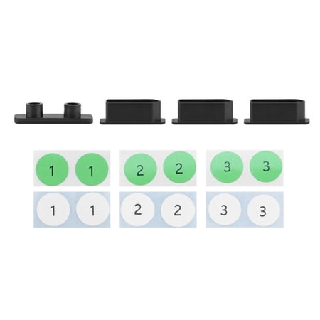 Durable Silicone Protection Set 3 Battery Covers & 1 Drone Cover for DJI Mavic FPV, Prevents Moisture Damage