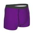 thumbnail image 3 of Naloa Purple Print Mens Underwear - Boxers for Men, Classic Briefs for Men, 3 of 9