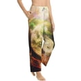 thumbnail image 6 of Salouo Yin Yang 1 Print Women's Pajama Pants Casual Loose Sweatpants PJs Flowy Pants Drawstring Palazzo for Women Wide Leg Pants Lounge Pajama -XX-Large, 6 of 8